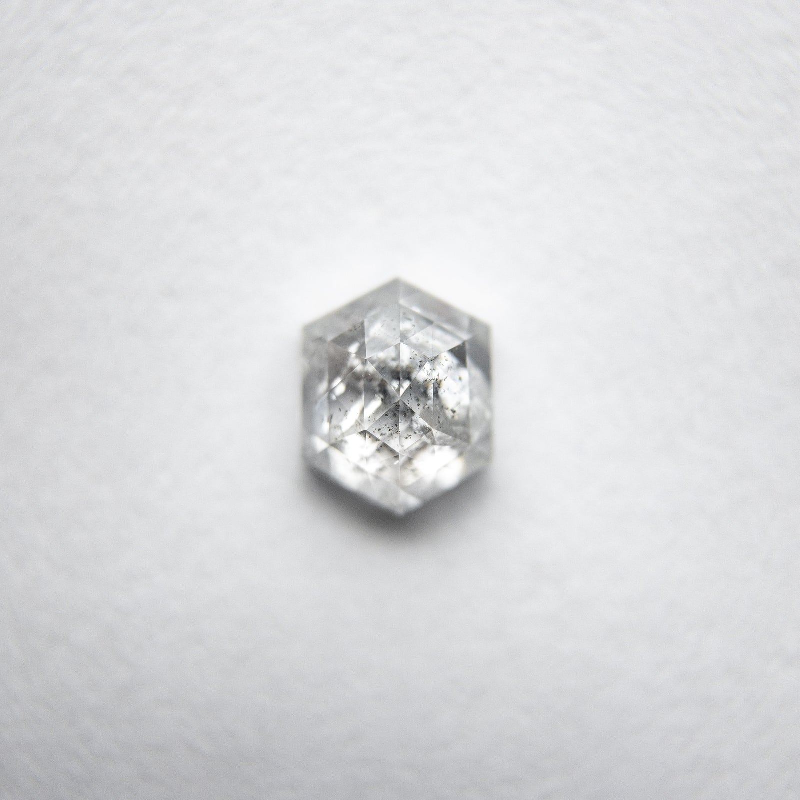0.67ct 5.54x4.53x2.88mm Hexagon Rosecut 18134-26 - Misfit Diamonds