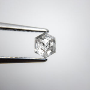0.67ct 5.54x4.53x2.88mm Hexagon Rosecut 18134-26 - Misfit Diamonds