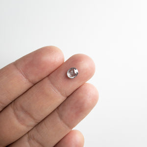 0.84ct 6.41x5.50x2.47mm Oval Double Cut 18134-34 - Misfit Diamonds