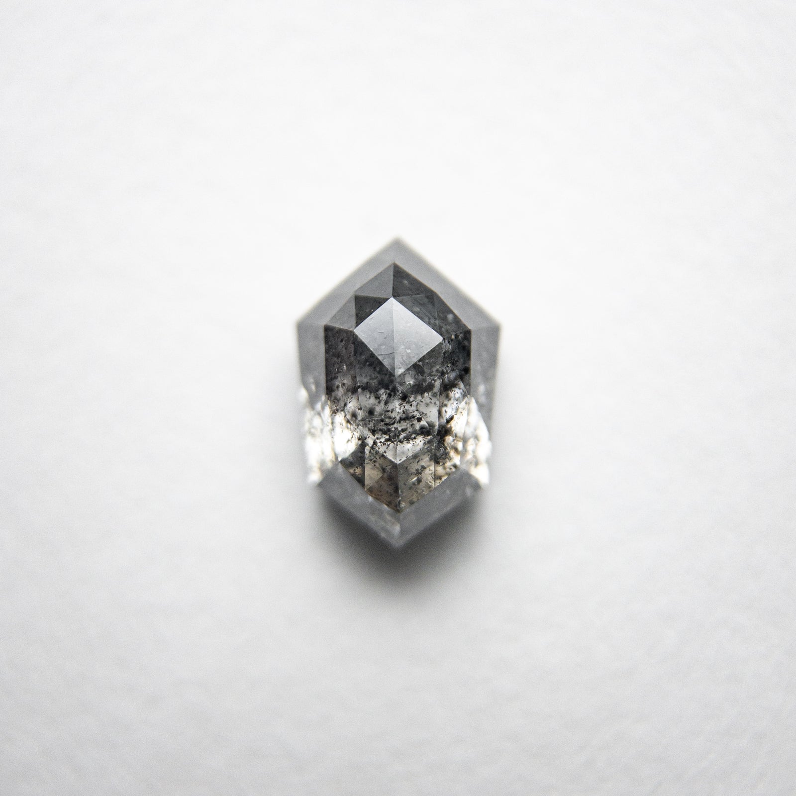 1.17ct 7.45x4.95x3.51mm Tapered Hexagon Rosecut 18134-51 - Misfit Diamonds