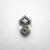 1.17ct 7.45x4.95x3.51mm Tapered Hexagon Rosecut 18134-51 - Misfit Diamonds