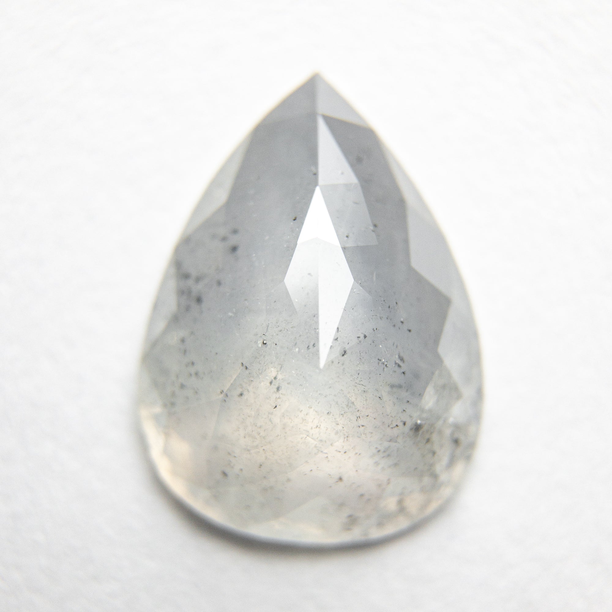 2.39ct 12.17x9.04x3.12mm Pear Rosecut 18136-01 - Misfit Diamonds