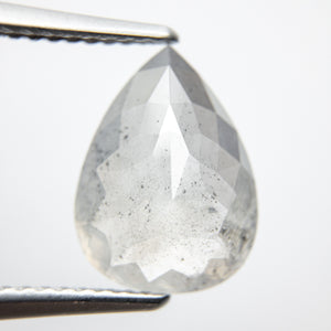 2.39ct 12.17x9.04x3.12mm Pear Rosecut 18136-01 - Misfit Diamonds