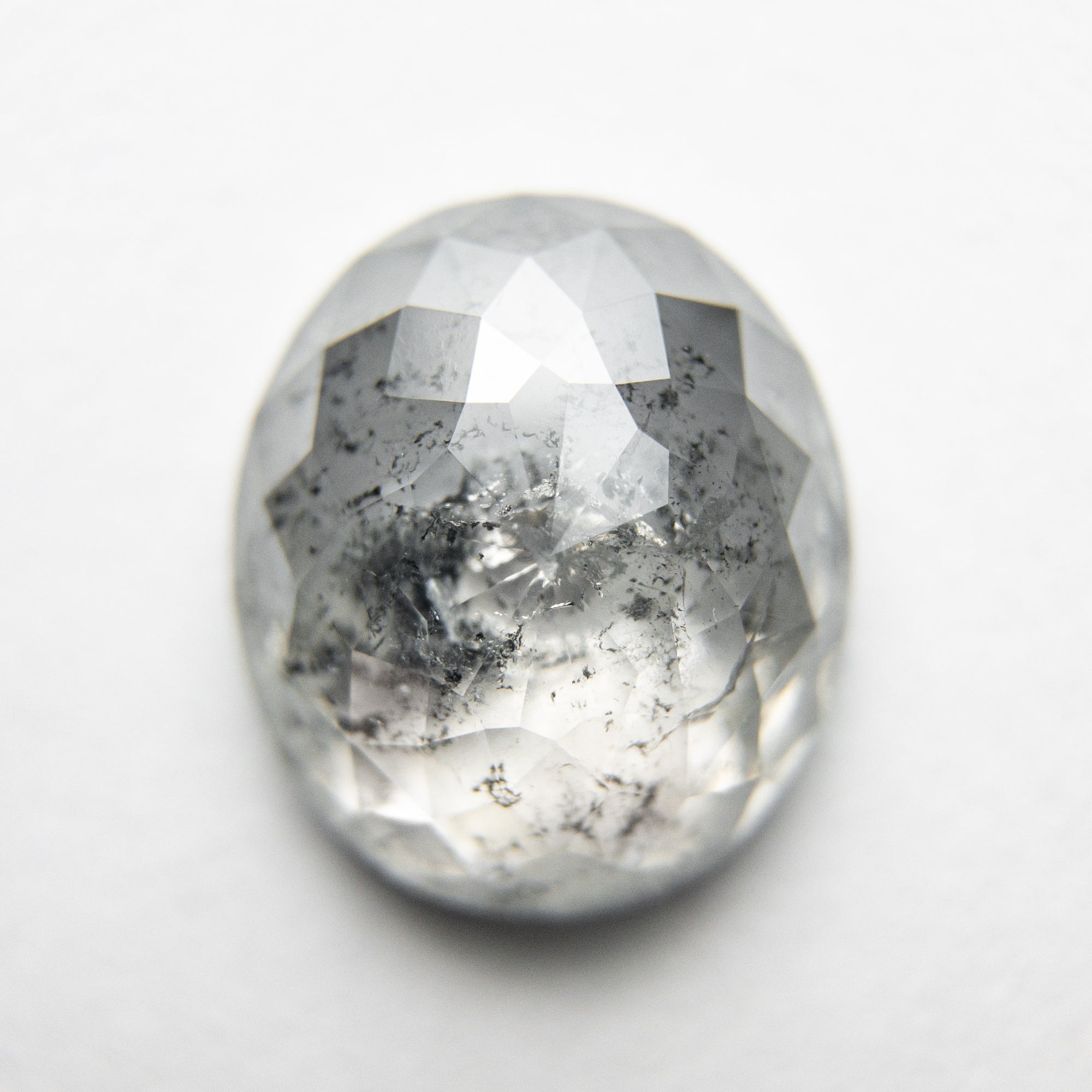 3.21ct 10.18x8.78x3.92mm Oval Rosecut 18137-01 - Misfit Diamonds