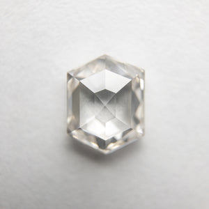 1.38ct 7.39x5.85x3.19mm Hexagon Rosecut 18154-02 - Misfit Diamonds