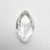 1.06ct 9.54x5.64x2.27mm Oval Rosecut 18156-02 - Misfit Diamonds