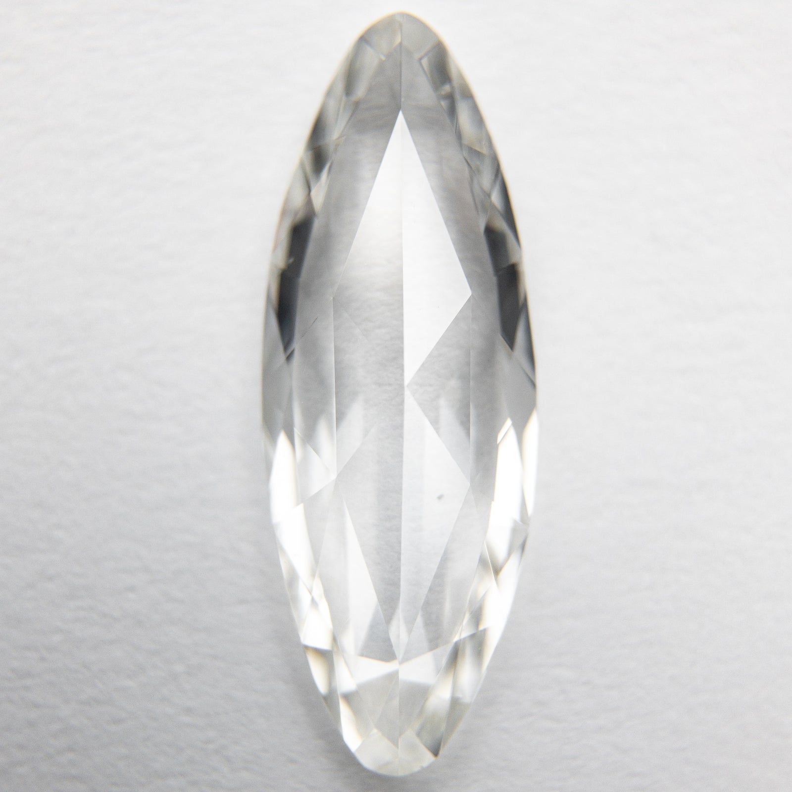 1.08ct 13.76x5.18x1.90mm Oval Rosecut 18156-03 - Misfit Diamonds