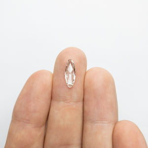 1.08ct 13.76x5.18x1.90mm Oval Rosecut 18156-03 - Misfit Diamonds