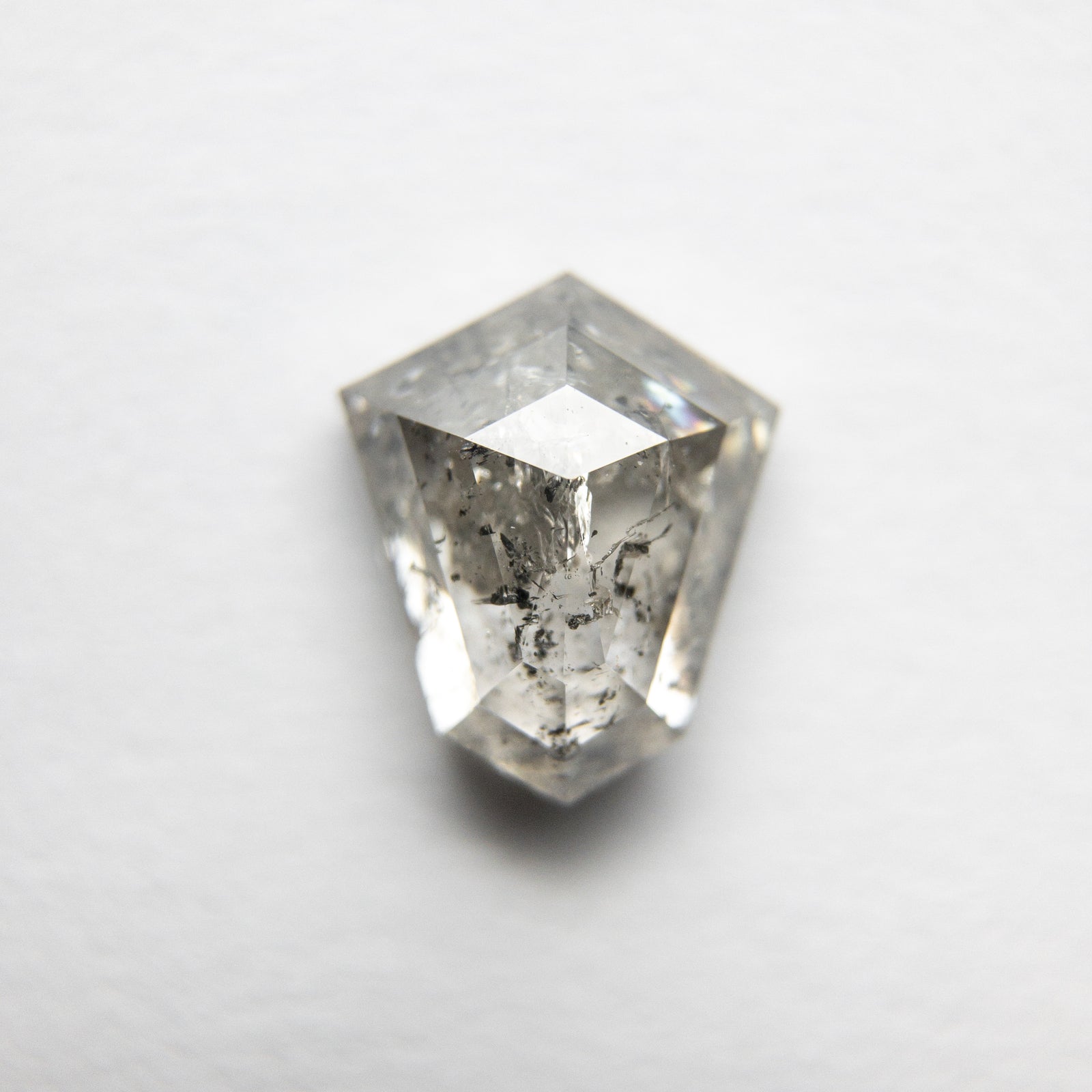 1.41ct 7.97x6.64x3.37mm Shield Rosecut 18166-06 - Misfit Diamonds