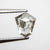 1.41ct 7.97x6.64x3.37mm Shield Rosecut 18166-06 - Misfit Diamonds