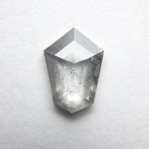 1.07ct 8.92x6.26x2.27mm Shield Rosecut 18166-11 - Misfit Diamonds
