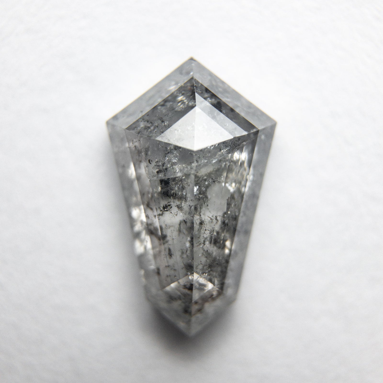 1.94ct 11.11x6.80x3.44mm Shield Rosecut 18166-15 - Misfit Diamonds
