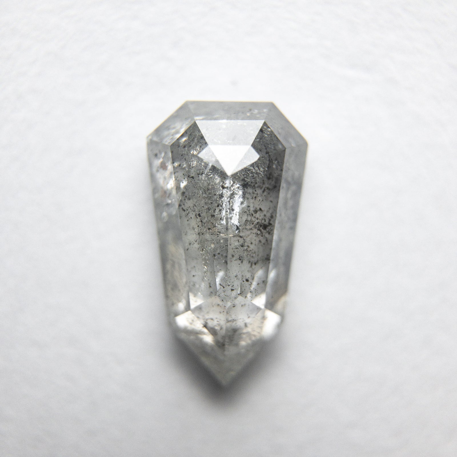 1.69ct 10.14x5.73x3.25mm Shield Rosecut 18166-19 - Misfit Diamonds
