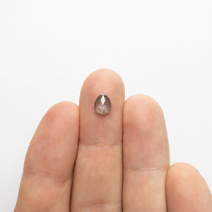 0.87ct 7.20x5.93x2.47mm Pear Rosecut 18167-01 - Misfit Diamonds