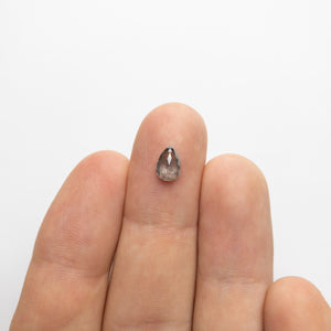 0.94ct 7.52x5.29x2.99mm Pear Double Cut 18167-02 - Misfit Diamonds