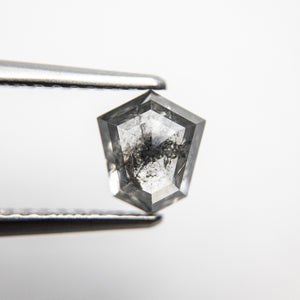 1.09ct 6.59x5.80x3.44mm Shield Rosecut 18167-27 - Misfit Diamonds