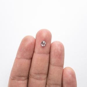 0.53ct 5.40x5.29x2.33mm Hexagon Rosecut 18167-41 - Misfit Diamonds