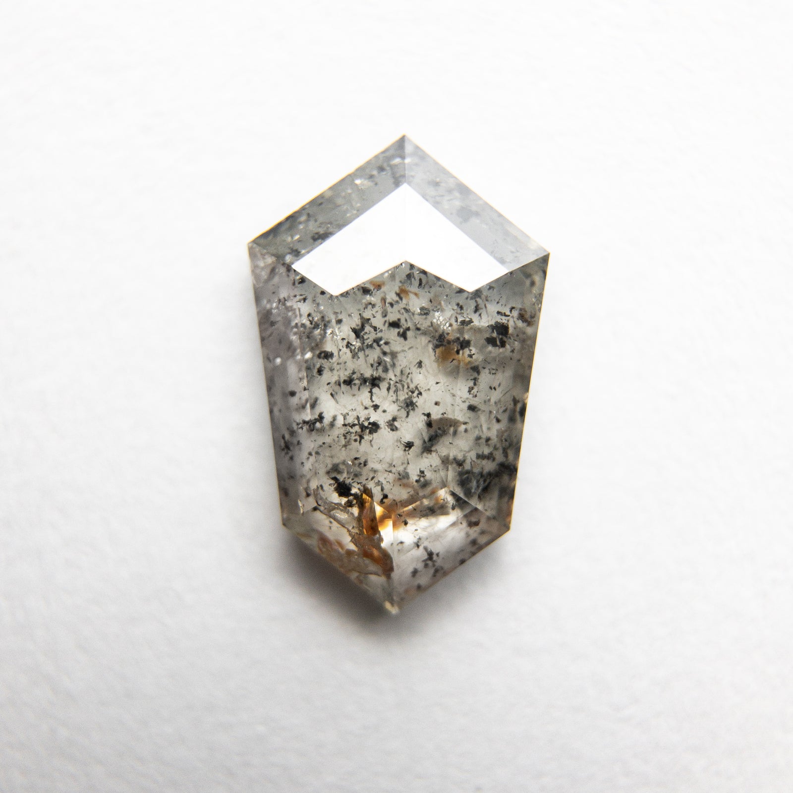1.01ct 9.35x5.92x2.03mm Shield Rosecut 18167-43 - Misfit Diamonds
