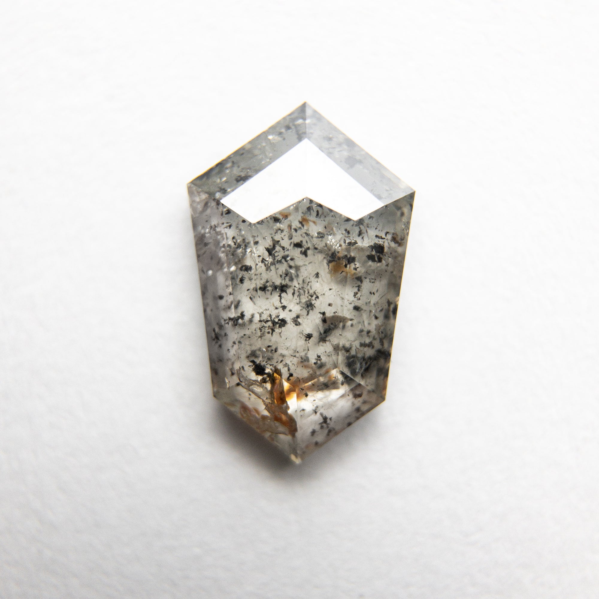 1.01ct 9.35x5.92x2.03mm Shield Rosecut 18167-43 - Misfit Diamonds
