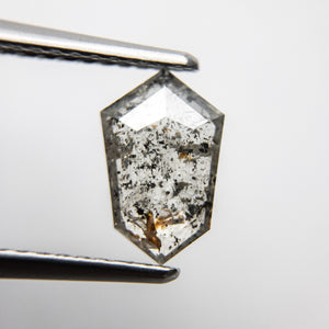 1.01ct 9.35x5.92x2.03mm Shield Rosecut 18167-43 - Misfit Diamonds