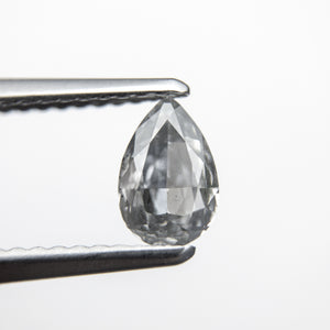 0.53ct 6.84x4.51x2.32mm GIA I1 Fancy Grey Pear Brilliant 18169-01 - Misfit Diamonds