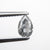 0.53ct 6.84x4.51x2.32mm GIA I1 Fancy Grey Pear Brilliant 18169-01 - Misfit Diamonds