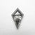 0.80ct 9.81x5.87x2.47mm Kite Rosecut 18178-02 - Misfit Diamonds