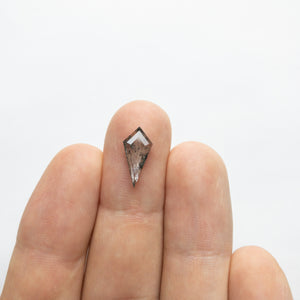 1.52ct 14.63x7.08x2.21mm Kite Rosecut 18179-01 - Misfit Diamonds