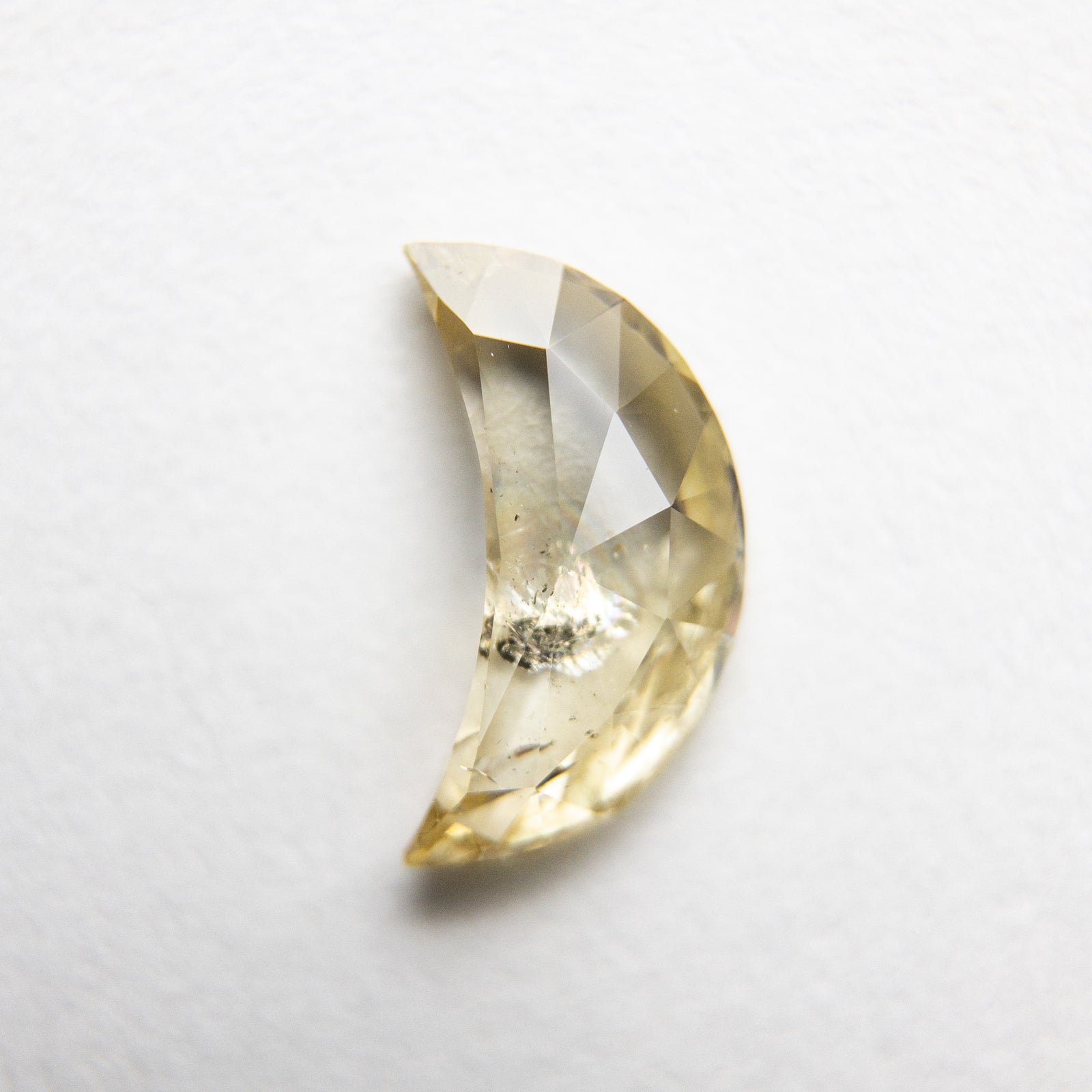 0.68ct 8.60x4.73x2.11mm Crescent Moon Rosecut 18190-02 - Misfit Diamonds