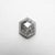 0.73ct 6.19x5.05x2.73mm Hexagon Rosecut 18191-04 - Misfit Diamonds