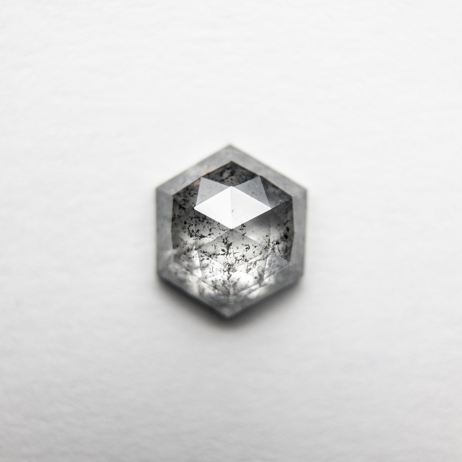 0.71ct 6.02x5.31x2.61mm Hexagon Rosecut 18191-05 - Misfit Diamonds