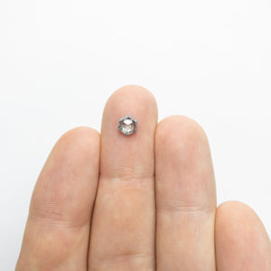 0.71ct 6.02x5.31x2.61mm Hexagon Rosecut 18191-05 - Misfit Diamonds