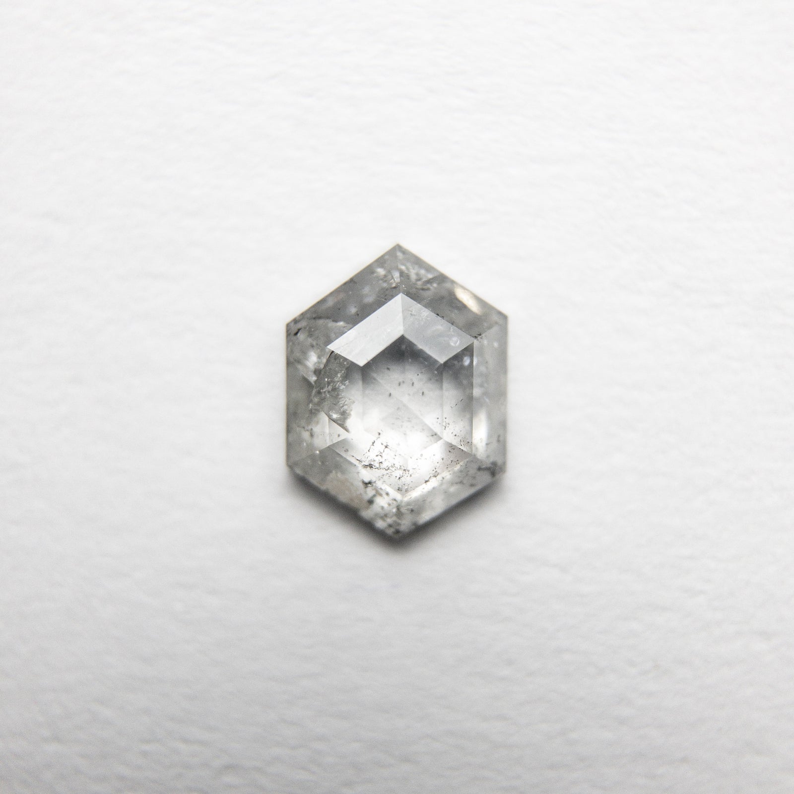 0.42ct 5.88x4.38x1.94mm Hexagon Rosecut 18191-06 - Misfit Diamonds