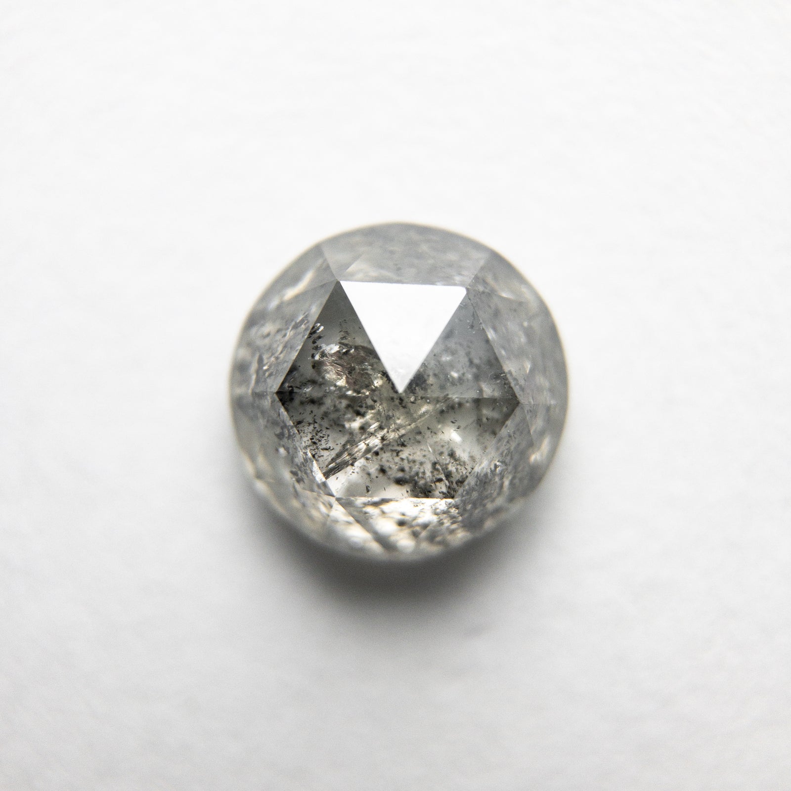 1.54ct 7.01x6.85x3.55mm Round Rosecut 18194-11 - Misfit Diamonds