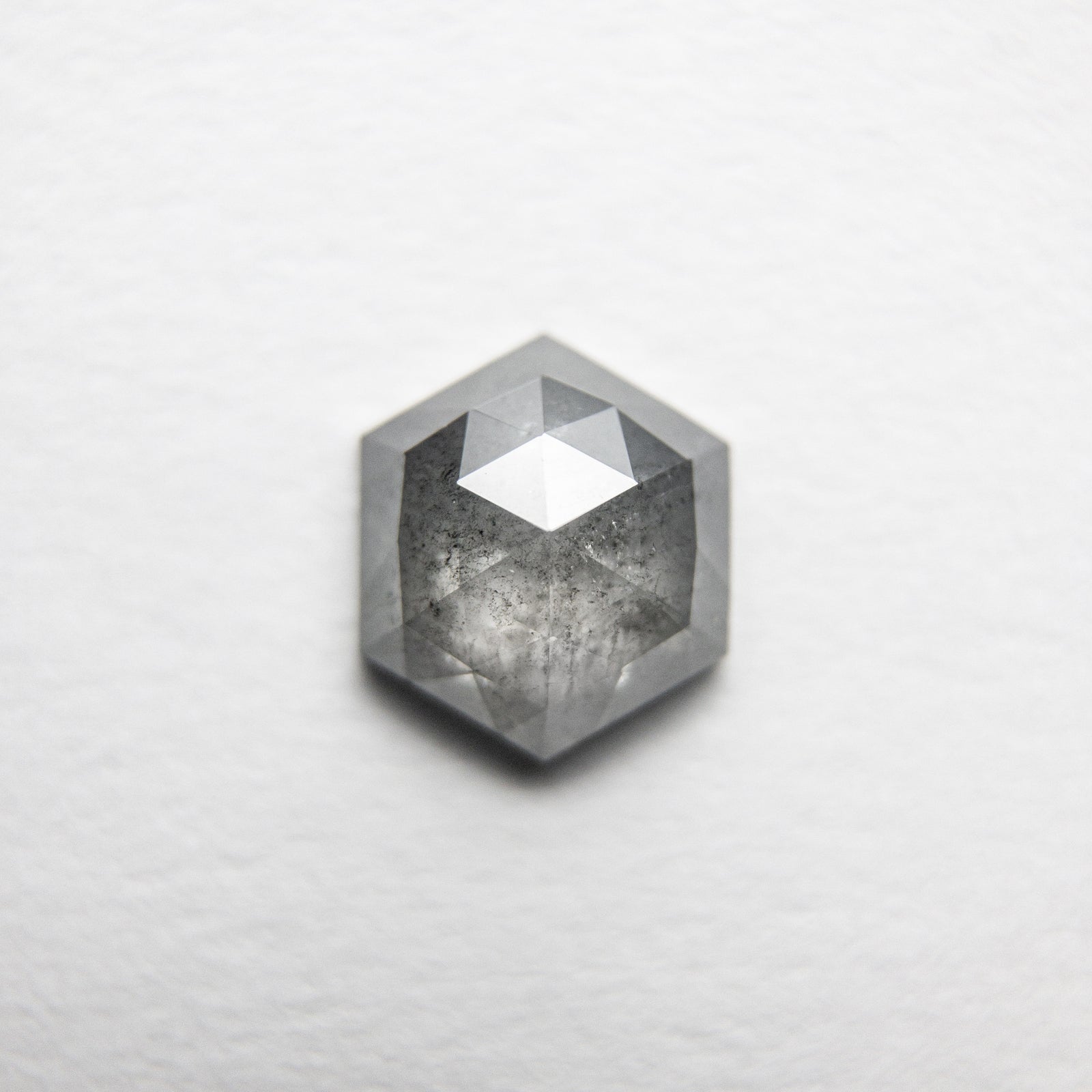 0.75ct 6.39x5.53x2.50mm Hexagon Rosecut 18196-02 - Misfit Diamonds