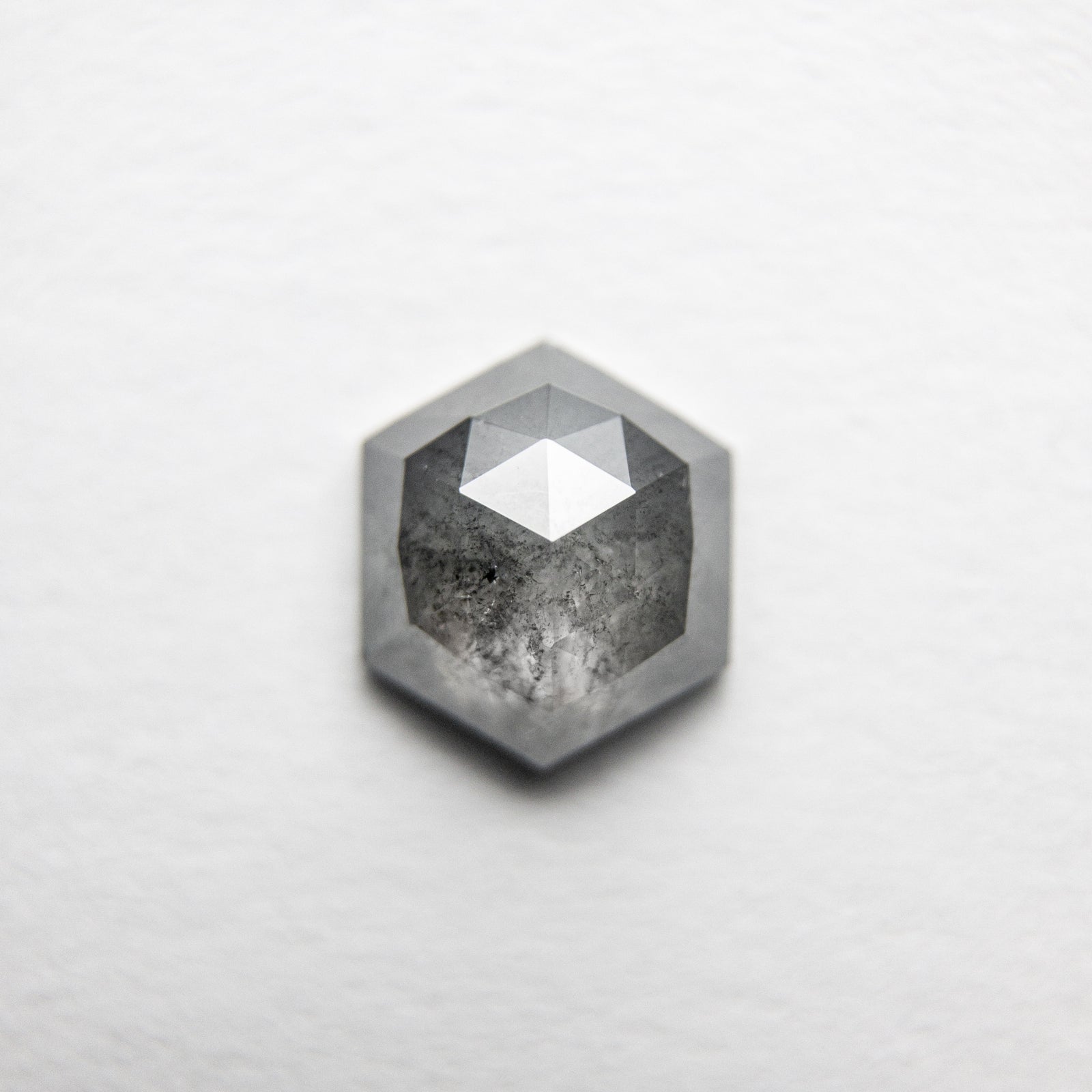 0.82ct 6.40x5.56x2.67mm Hexagon Rosecut 18196-03 - Misfit Diamonds