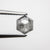 0.82ct 6.40x5.56x2.67mm Hexagon Rosecut 18196-03 - Misfit Diamonds
