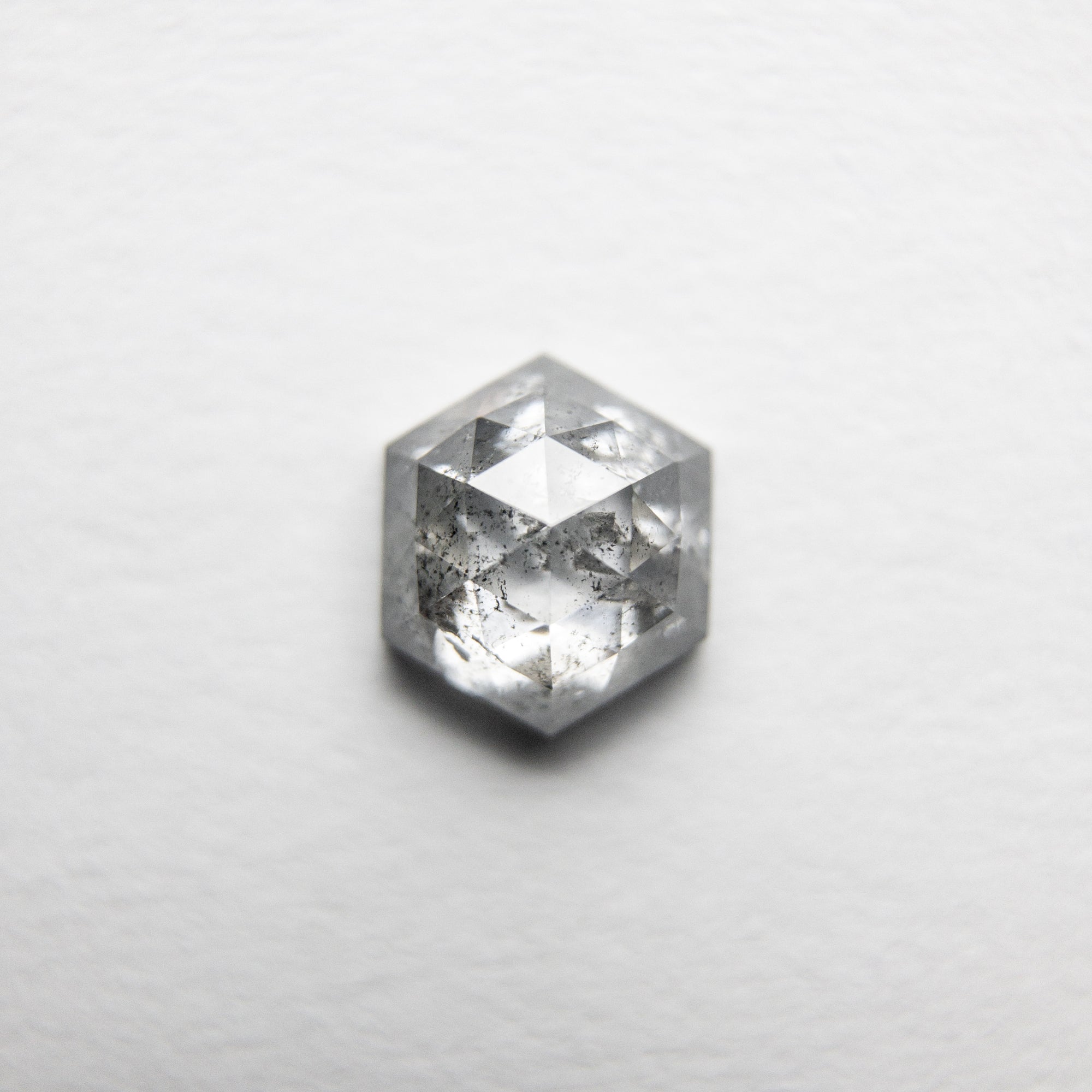 0.65ct 5.62x4.82x2.75mm Hexagon Rosecut 18196-05 - Misfit Diamonds