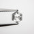 0.65ct 5.62x4.82x2.75mm Hexagon Rosecut 18196-05 - Misfit Diamonds