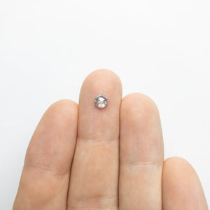 0.65ct 5.62x4.82x2.75mm Hexagon Rosecut 18196-05 - Misfit Diamonds