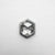 0.62ct 5.59x4.78x2.60mm Hexagon Rosecut 18196-06 - Misfit Diamonds