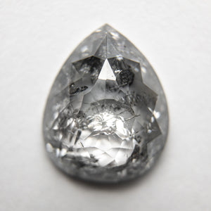 3.77ct 11.93x9.78x4.10mm Pear Rosecut 18211-01 - Misfit Diamonds