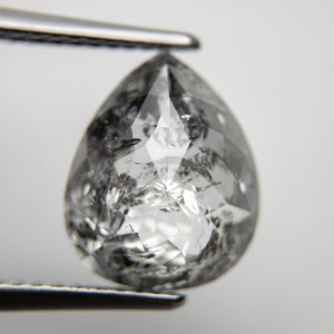 3.77ct 11.93x9.78x4.10mm Pear Rosecut 18211-01 - Misfit Diamonds