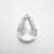 0.79ct 8.17x6.12x1.83mm SI1 G Pear Rosecut 18218-12 - Misfit Diamonds
