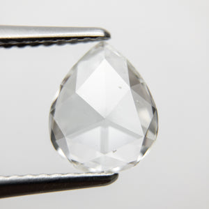 1.10ct 8.99x7.41x2.08mm SI1 G Pear Rosecut 18218-13 - Misfit Diamonds