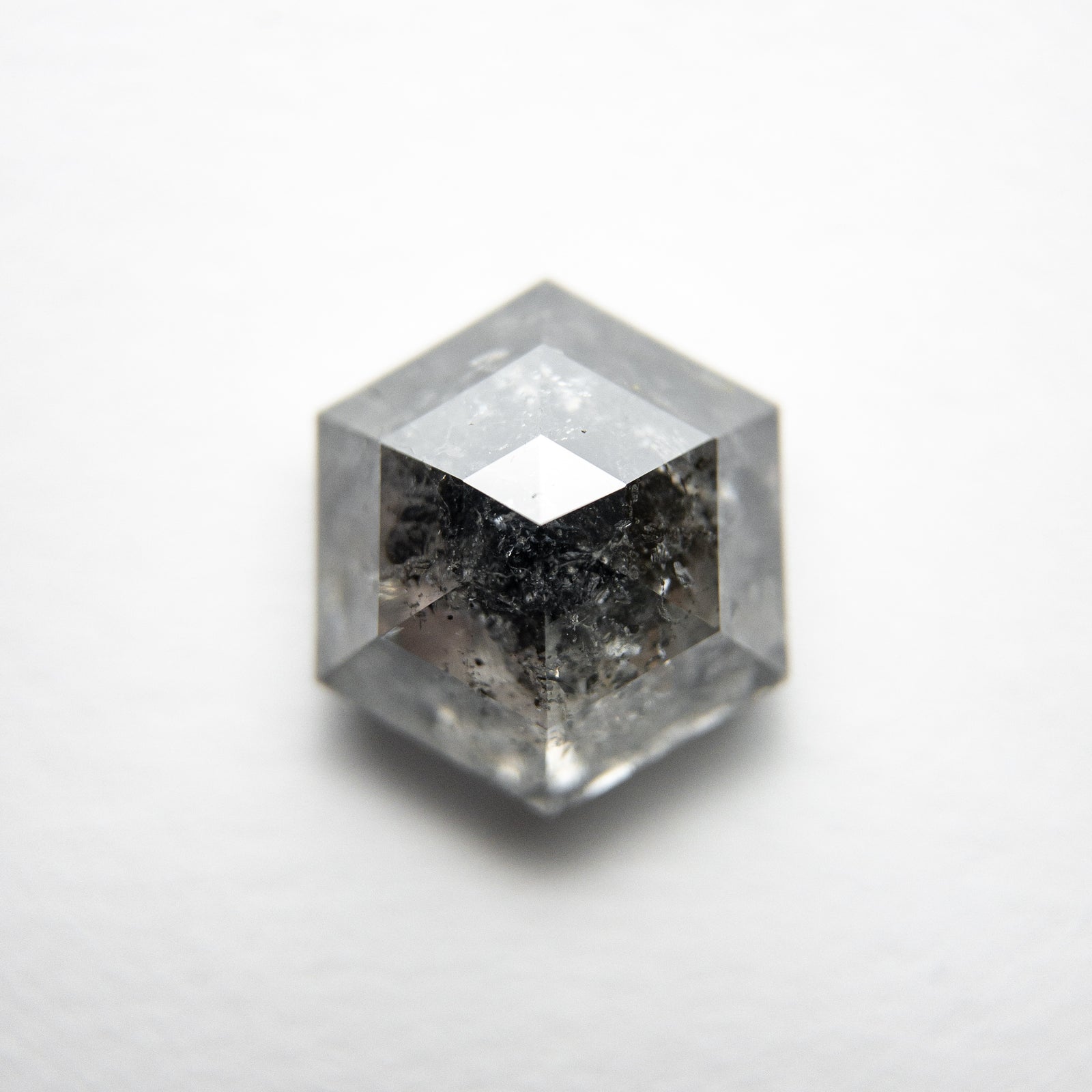 2.90ct 9.50x8.23x4.38mm Hexagon Rosecut 18221-03 - Misfit Diamonds