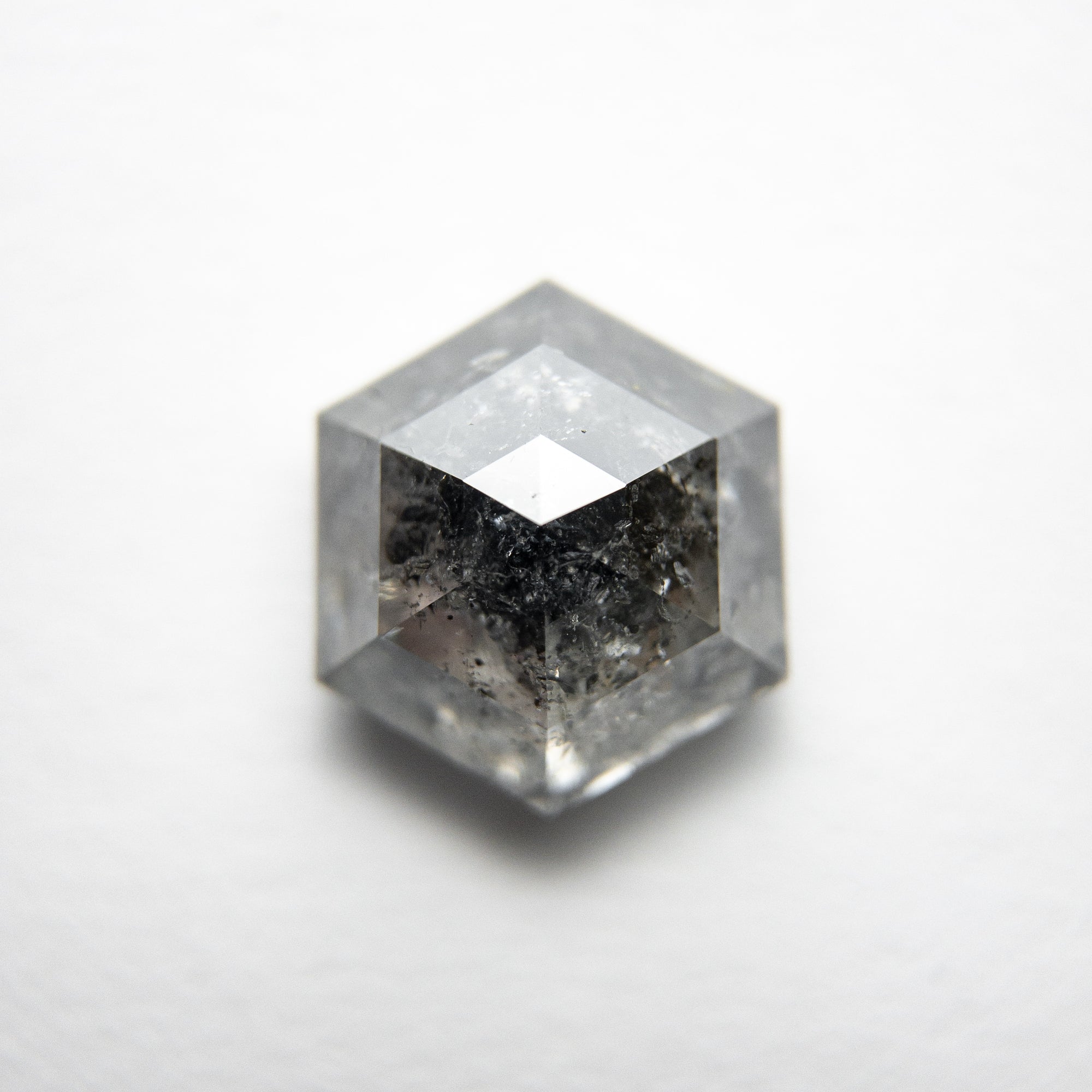 2.90ct 9.50x8.23x4.38mm Hexagon Rosecut 18221-03 - Misfit Diamonds