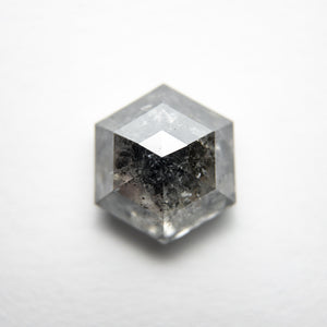 2.90ct 9.50x8.23x4.38mm Hexagon Rosecut 18221-03 - Misfit Diamonds