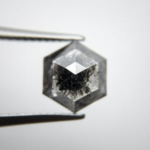 2.90ct 9.50x8.23x4.38mm Hexagon Rosecut 18221-03 - Misfit Diamonds