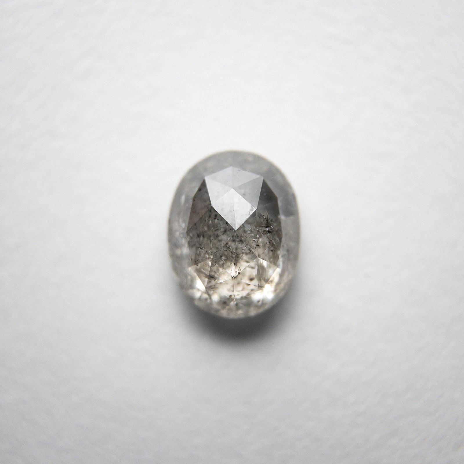 1.12ct 6.88x5.49x3.26mm Double Cut Oval 18224-05 - Misfit Diamonds